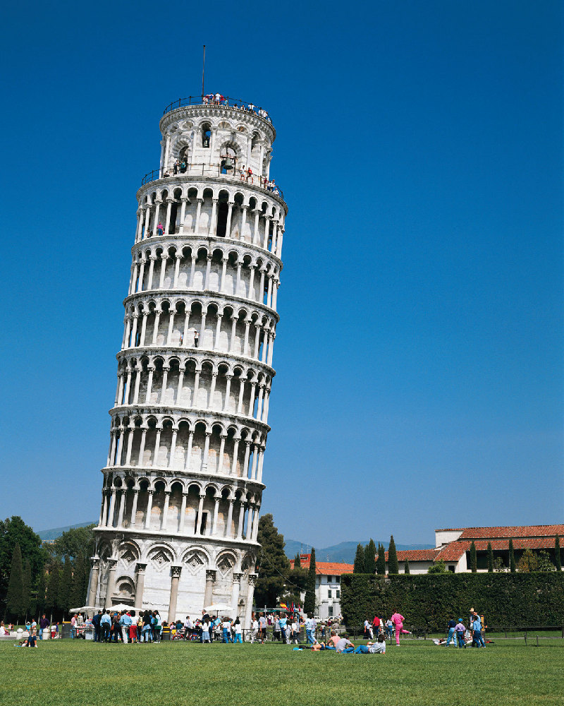 7. Torre inclinada de Pisa