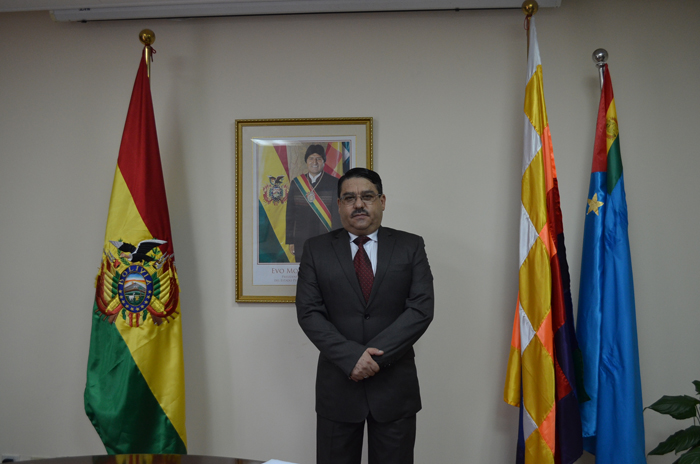 Entrevista con el General Brigadier Guillermo Chalup Liendo, embajador del Estado Plurinacional de Bolivia 1
