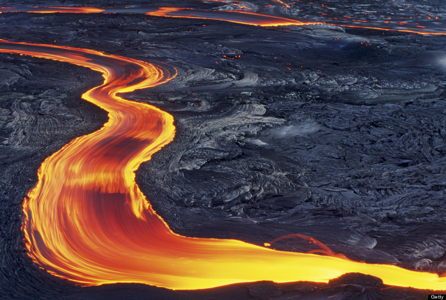 17 fotos impresionantes de la lava volcana