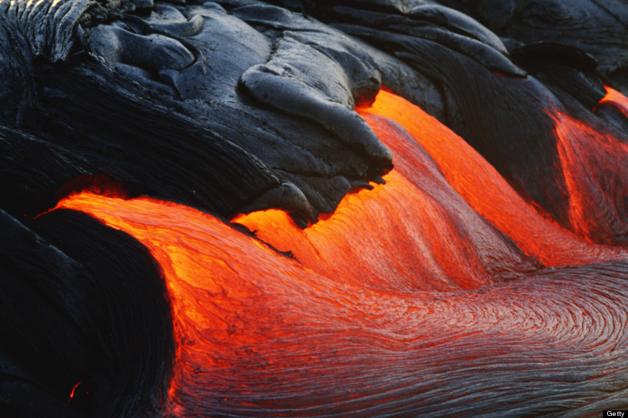 17 fotos impresionantes de la lava volcana