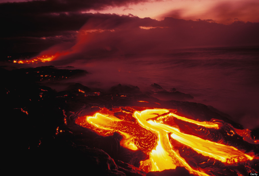 17 fotos impresionantes de la lava volcana