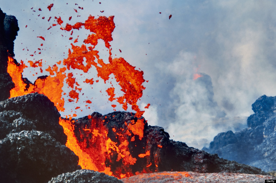 17 fotos impresionantes de la lava volcana