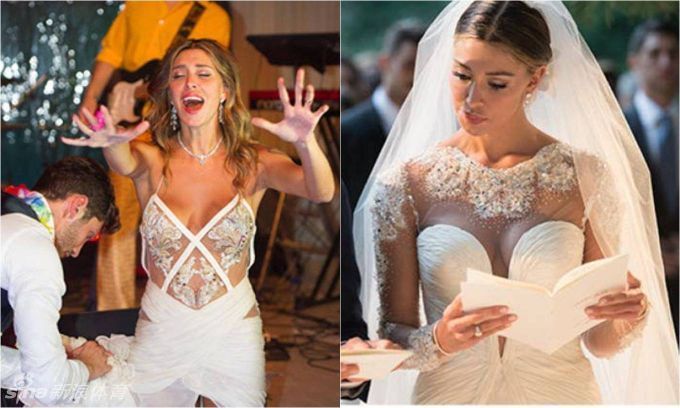 La sexy diosa de la liga italiana Belen Rodriguez contrae matrimonio con Stefano De Martino 4