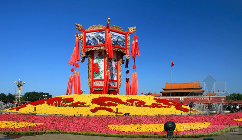 La arriatas en la Plaza Tian'anmen para el festejo del Día Nacional en la última década6