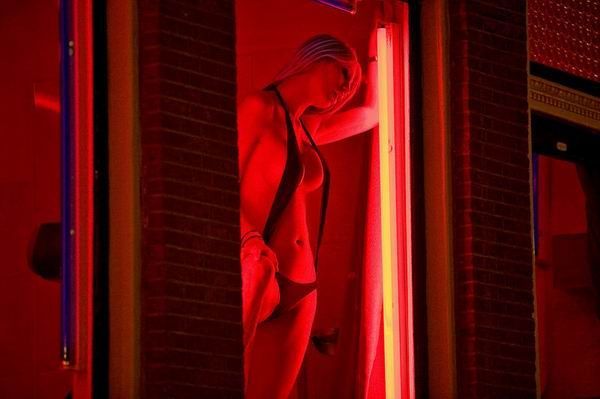 Barrio rojo en Amsterdam