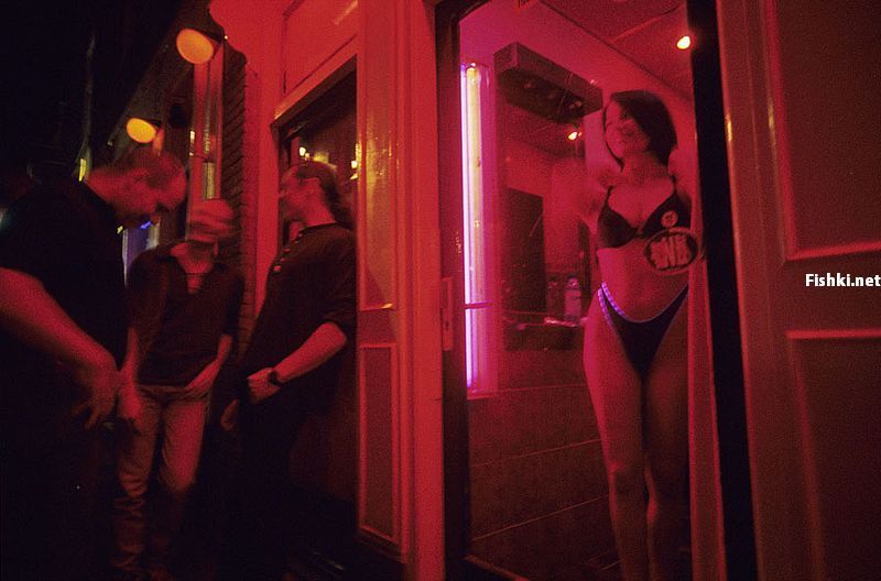 Barrio rojo en Amsterdam