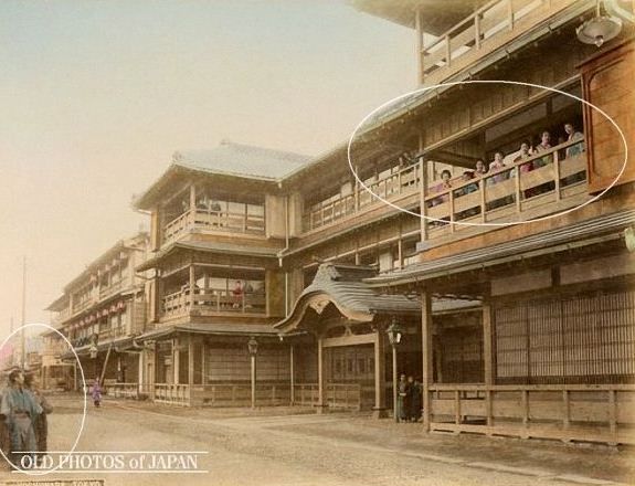 El prostíbulo de Japón en los siglos XIX