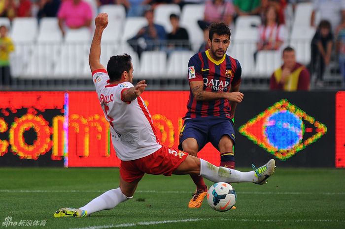 El Barça logra un siete de siete ante el Almería 6