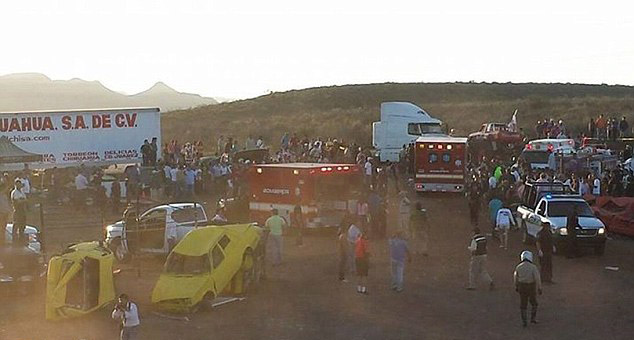 Accidente en espectáculo deja 8 muertos y 79 heridos en México