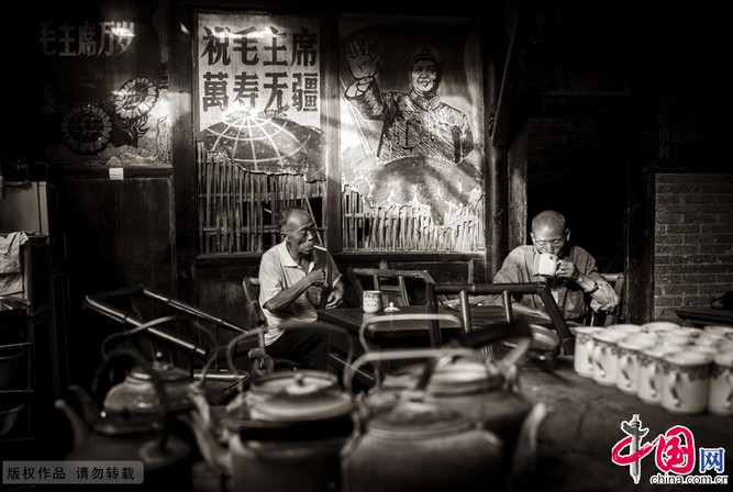 La centenaria casa de té en Chengdu6