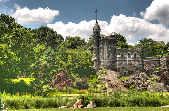 Castillo de Belvedere en Nueva York