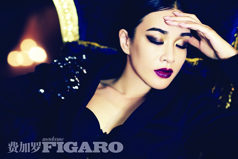 Estrella hongkonesa Christy Chung posa para FIGARO5