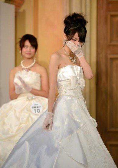 Chica japonesa elegida la universitario más guapa de Japón