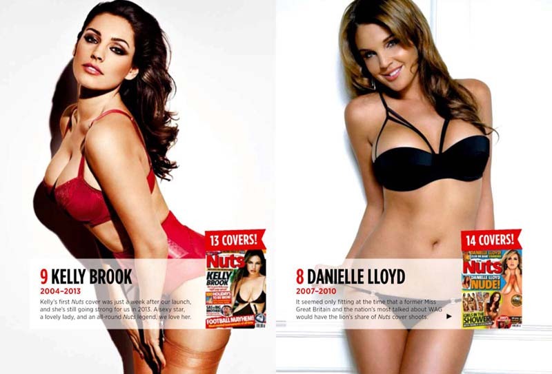 Sexys modelos brit&#225;nicas se desnudan juntas en revista