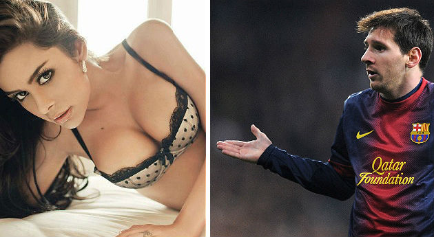 Messi habría ofrecido dinero por sexo con Larissa Riquelme
