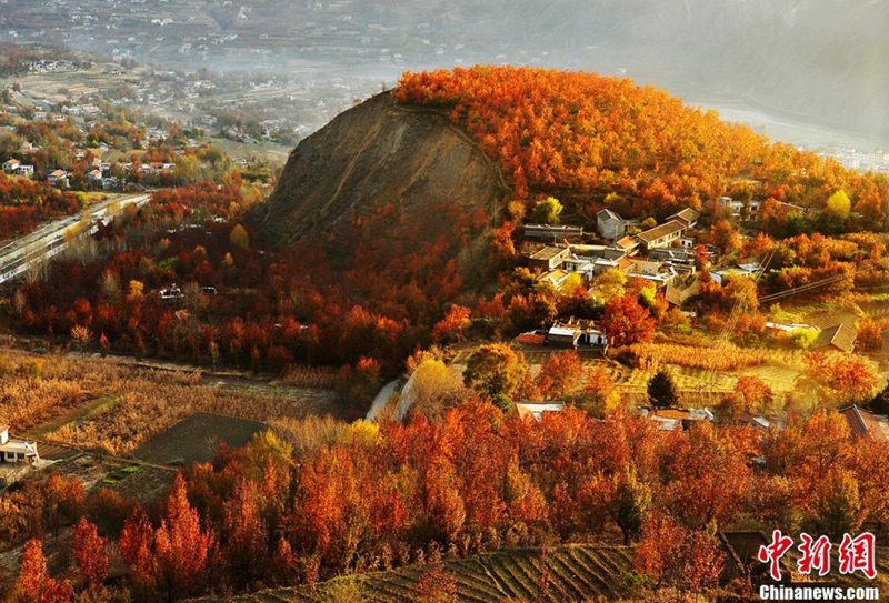 Pintorescos paisajes de Sichuan en días frescos de otoño6