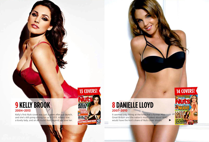 Las sexy modelos de la Premier League posan desnudas juntas para NUTS 22