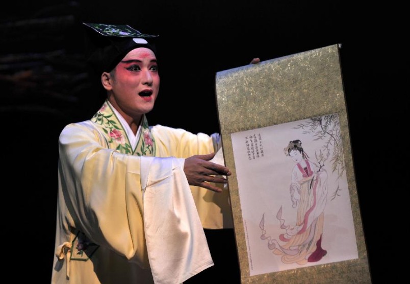 Ópera Kunqu maravilla al Festival de Arte de China2