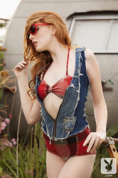 Fotos sensuales de Shaun Tia con ropa interior