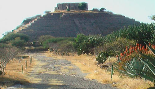 Pirámide del Gran Cué. 