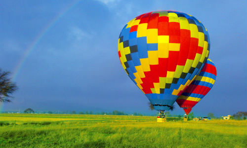 Vuelo en Globo. 