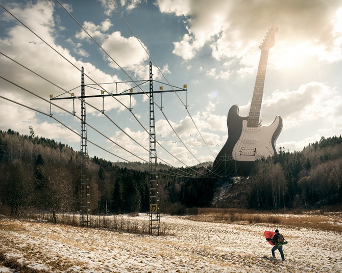 ¿Realidad o fantasía” - Obras increíbles de Erik Johansson 