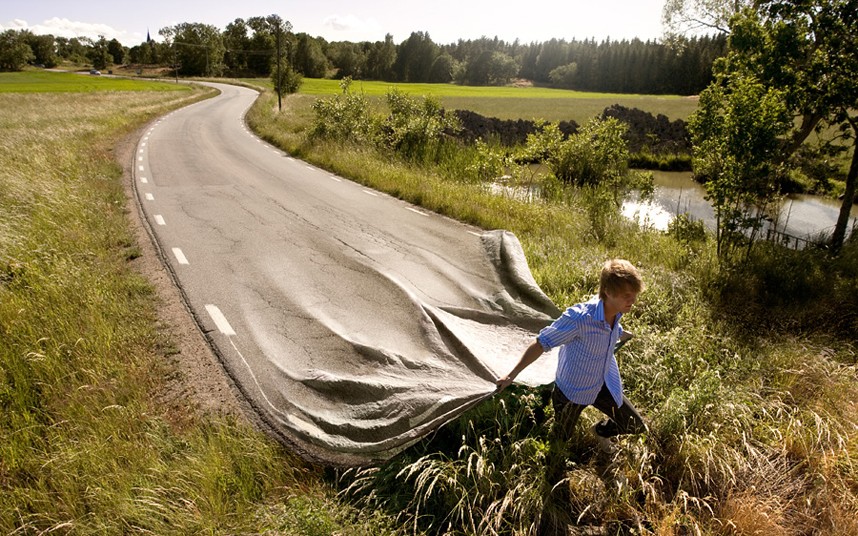 ¿Realidad o fantasía” - Obras increíbles de Erik Johansson 