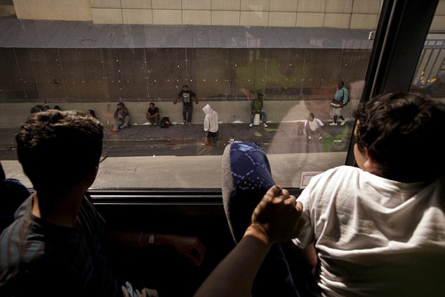 Vida real en la favela de Los Angeles de EE.UU.