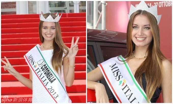Fotos hermosas de Giulia Arena, nueva Miss Italia 2013