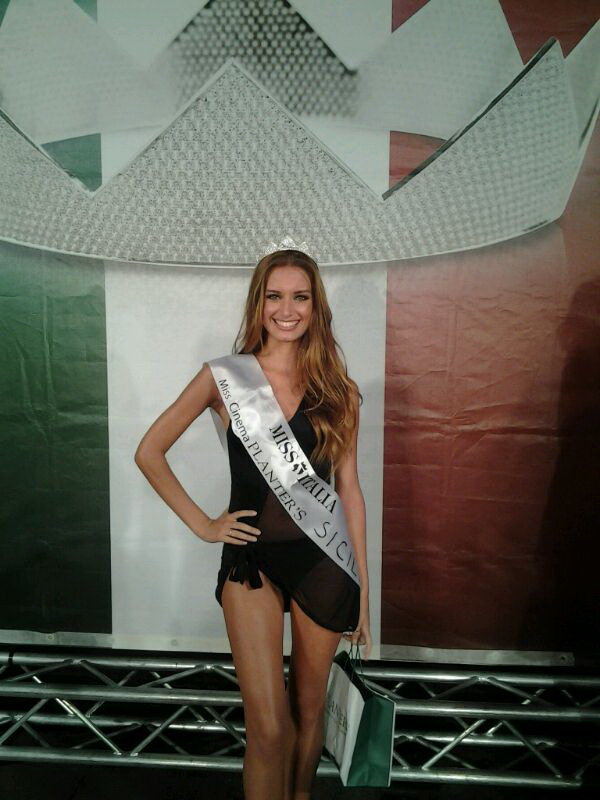 Fotos hermosas de Giulia Arena, nueva Miss Italia 2013