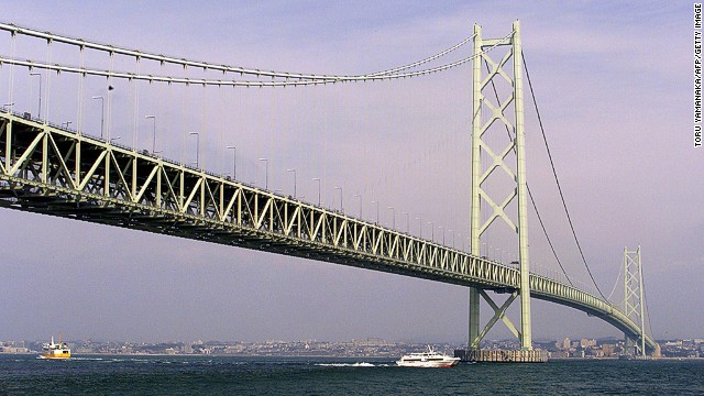 Puente de Akashi Strait, Japón Puente de Akashi Strait, Japón