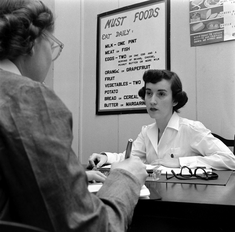 Revelan fotos de vida de la mujer más gorda en los años 50 del Siglo XX