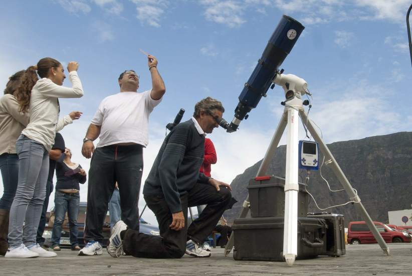 Espectacular eclipse híbrido de sol, un fenómeno visible diez veces cada siglo