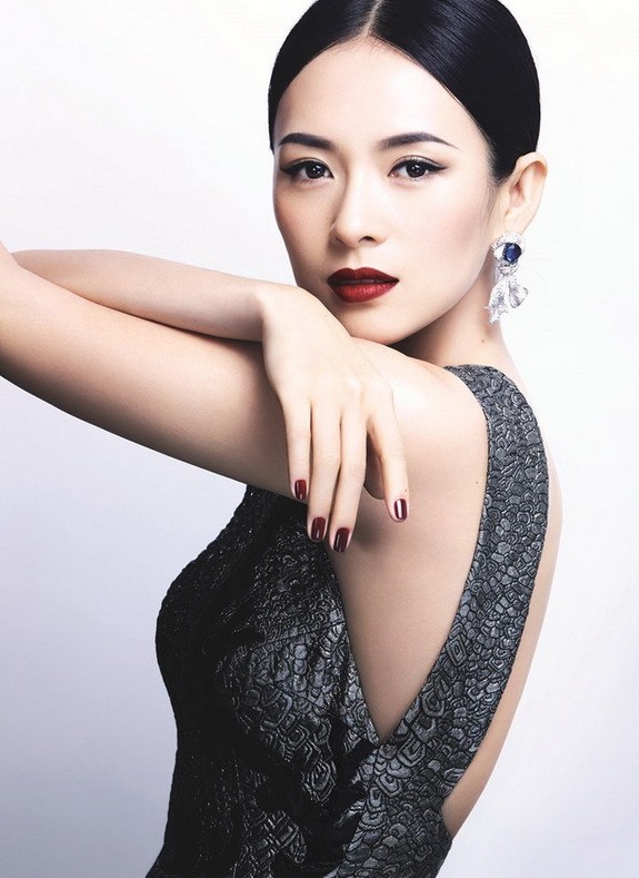 Nuevas fotos elegantes de estrella china Zhang Ziyi 5