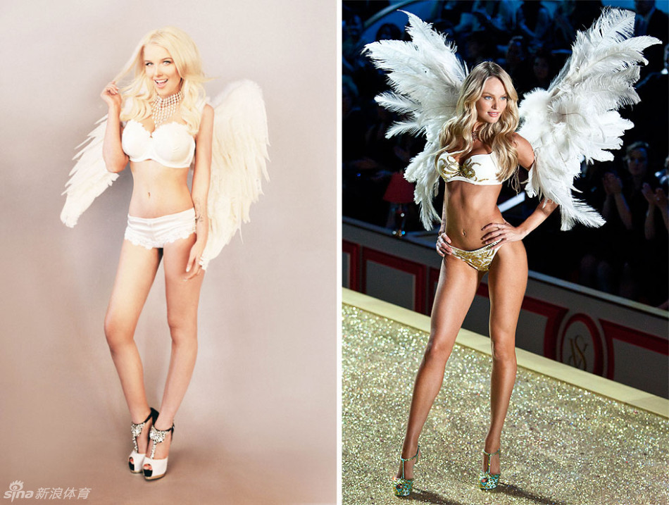 Modelo alemana posa sexy para revista 