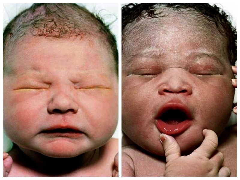 Las caras que dan los bebés recién nacidos4