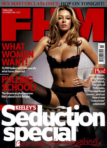 Fotos sexys de la atractiva porrista inglesa Keeley Hazell12