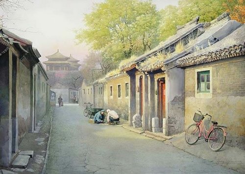 Beijing en la memoria: acuarelas por el pintor Huang Youwei1