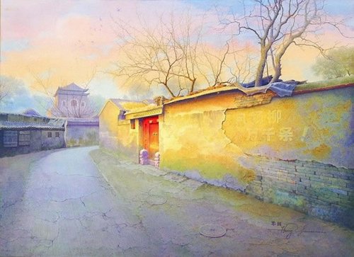 Beijing en la memoria: acuarelas por el pintor Huang Youwei8