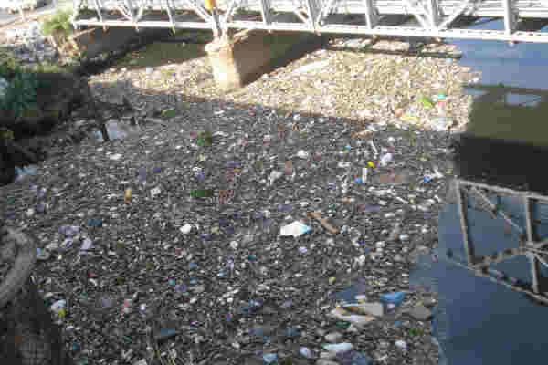 Río Matanza Riachuelo, Argentina.