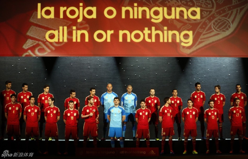 Nuevo uniforme de La Roja para la Copa Mundial 20141