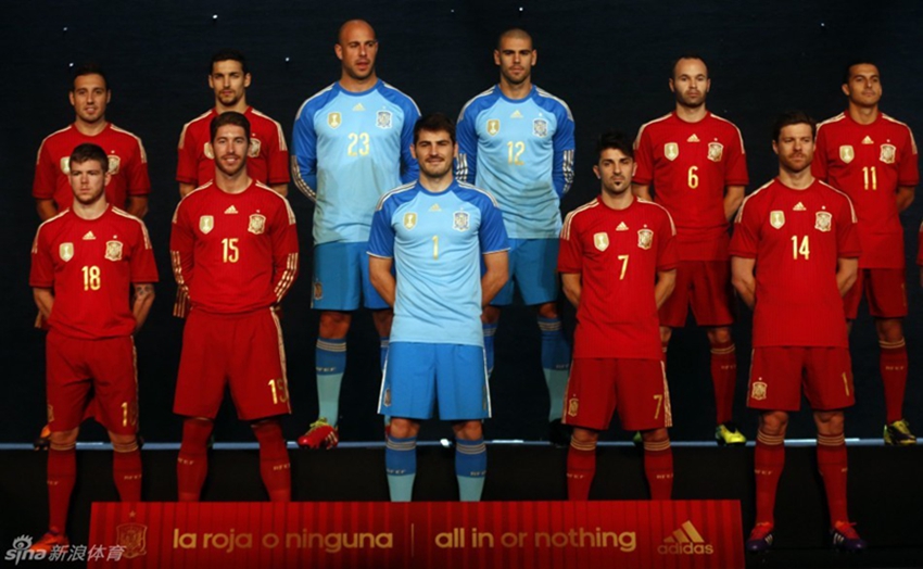 Nuevo uniforme de La Roja para la Copa Mundial 20142