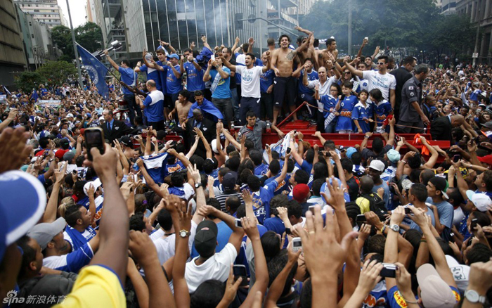 Cruzeiro, campeón de Brasil 5