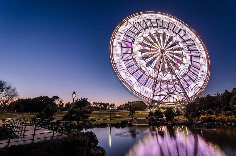 Fotos artísticas de ruedas de la fortuna de ensueño 7