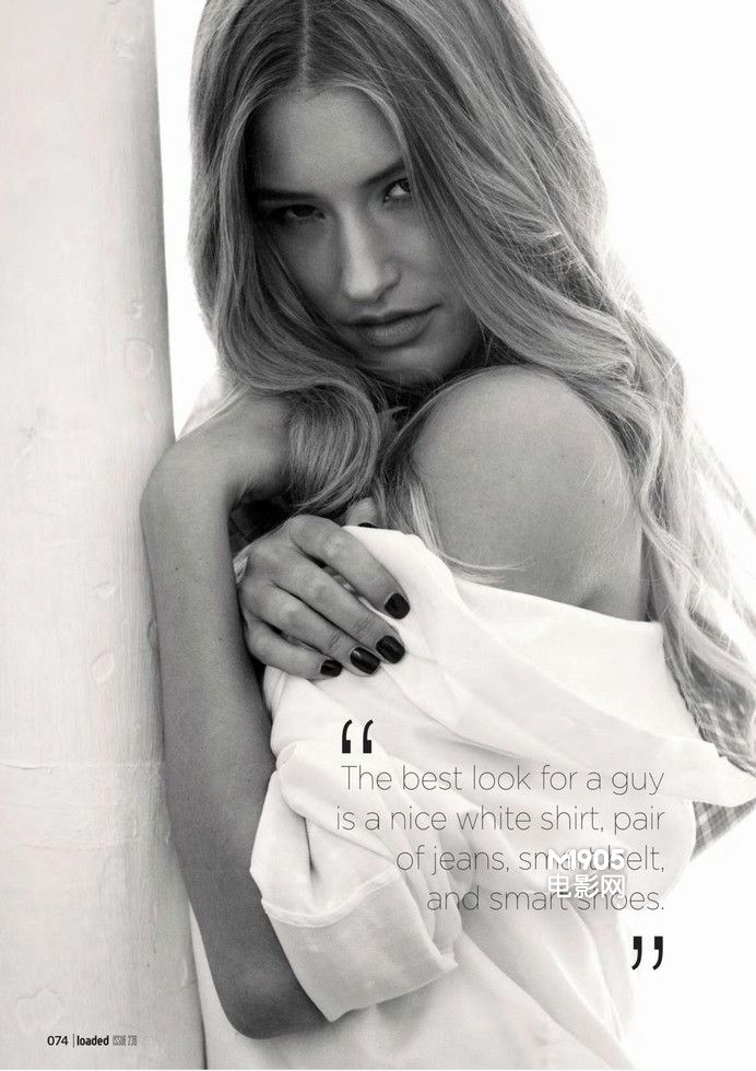 Danica Thrall,sexy model inglesa,posa desnuda para Loaded 9