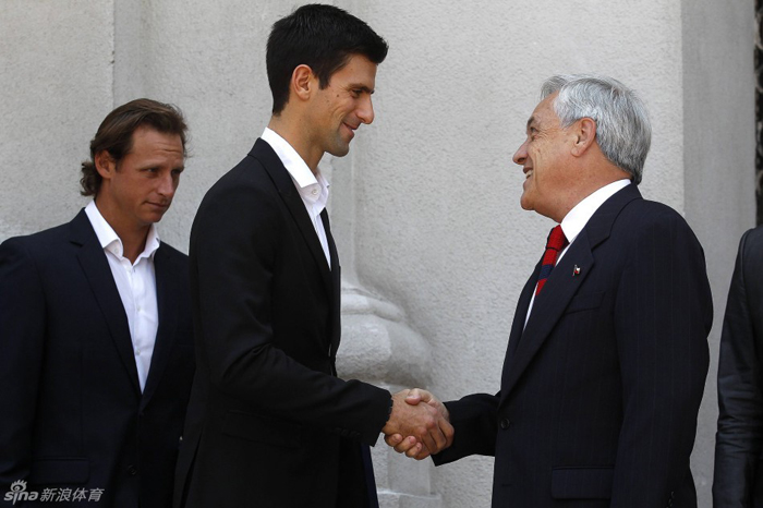Nadal y Djokovic se asistieron al partido de despedida del tenista chileno Massú 3