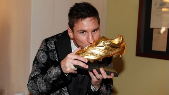 Messi hizo historia con su tercera Bota de Oro1