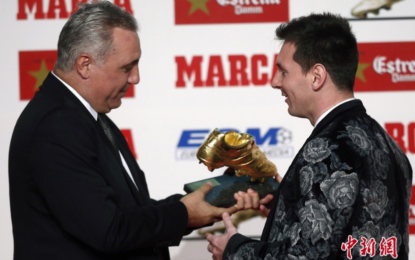 Messi hizo historia con su tercera Bota de Oro3