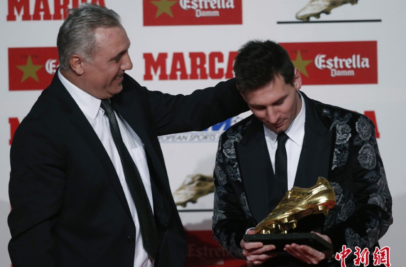 Messi hizo historia con su tercera Bota de Oro4