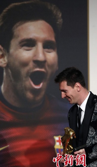 Messi hizo historia con su tercera Bota de Oro5